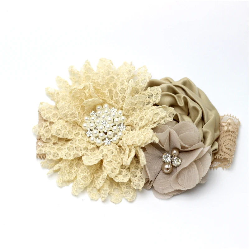 Bandeau Bebe Grosse Fleur — vue 3