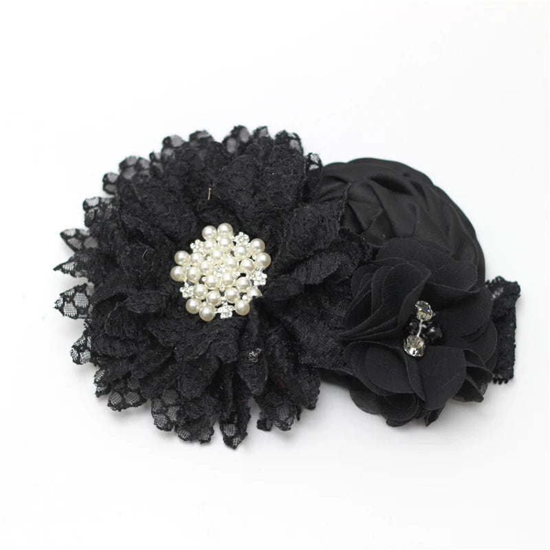 Bandeau Bebe Grosse Fleur — vue 5