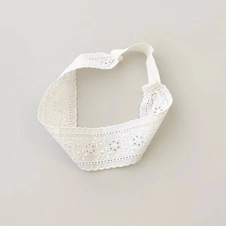 Bandeau Blanc Bebe Ceremonie — vue 8
