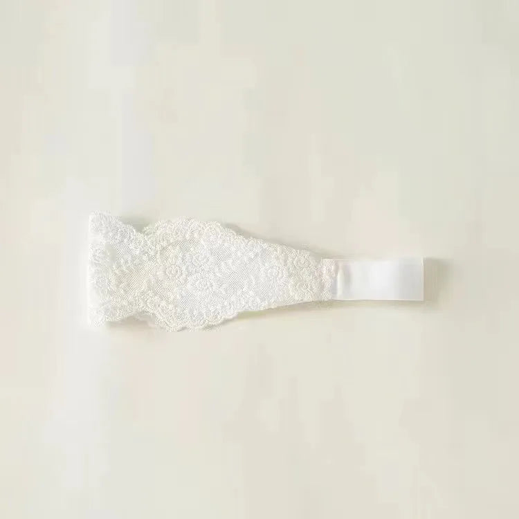 Bandeau Blanc Bebe Ceremonie — vue 6