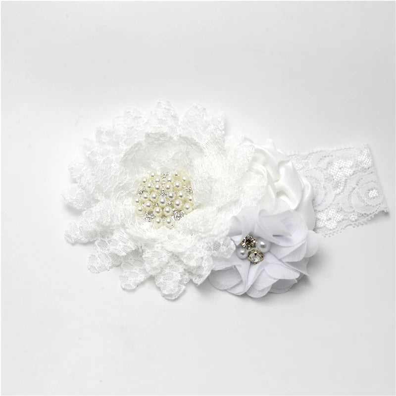 Bandeau Bebe Grosse Fleur — vue 6