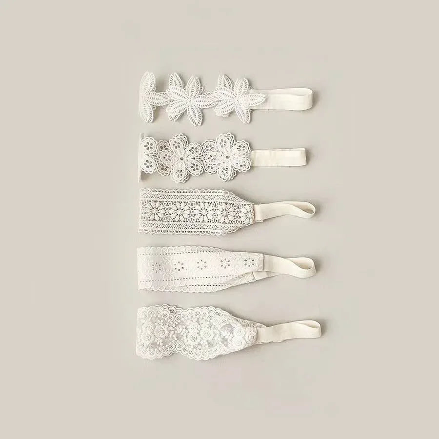 Bandeau Blanc Bebe Ceremonie